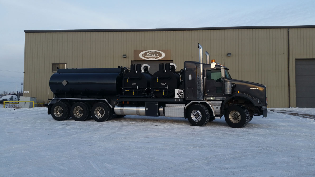 Custom Energy Equipment Hot Oilers and Trucks