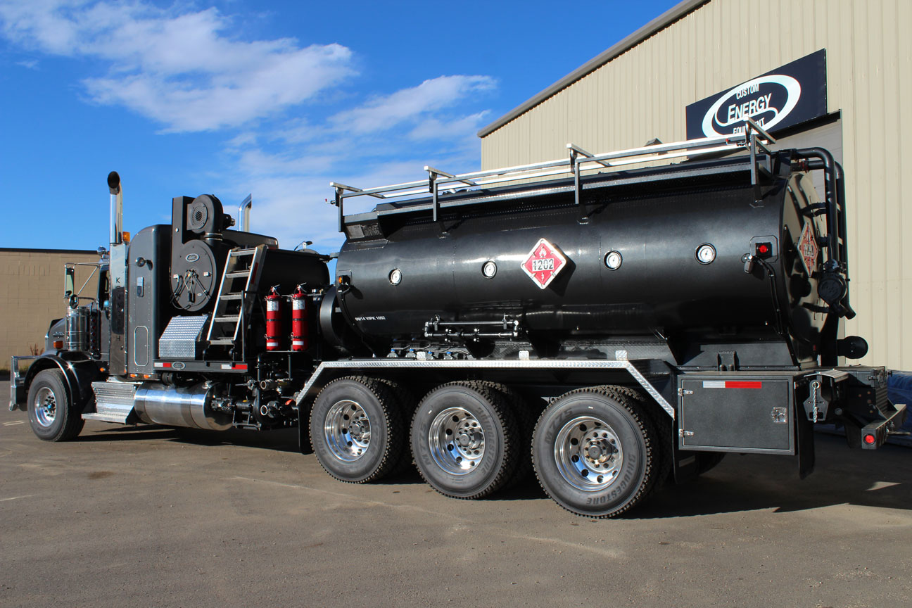 Custom Energy Equipment Hot Oilers and Trucks
