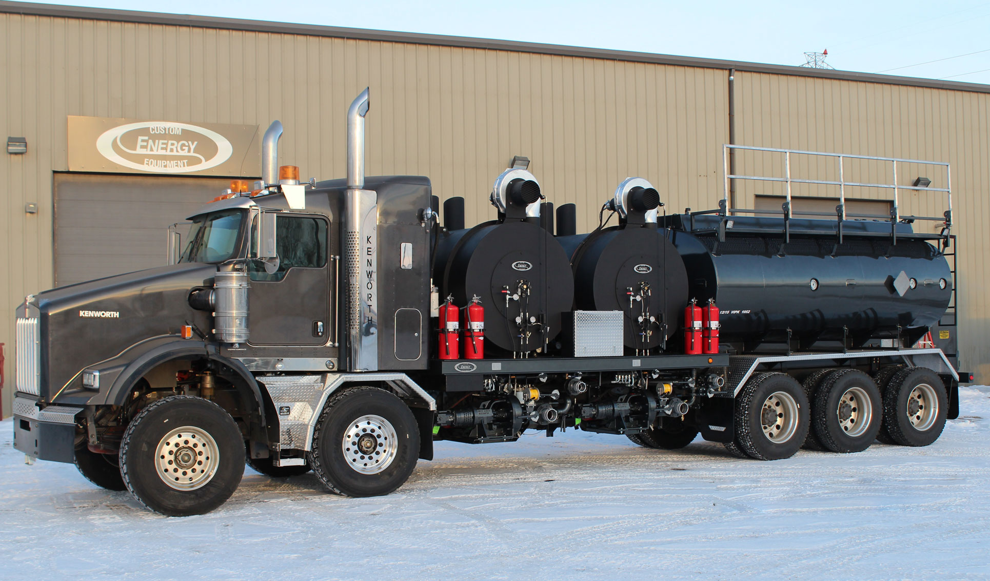 Custom Energy Equipment Hot Oilers and Trucks
